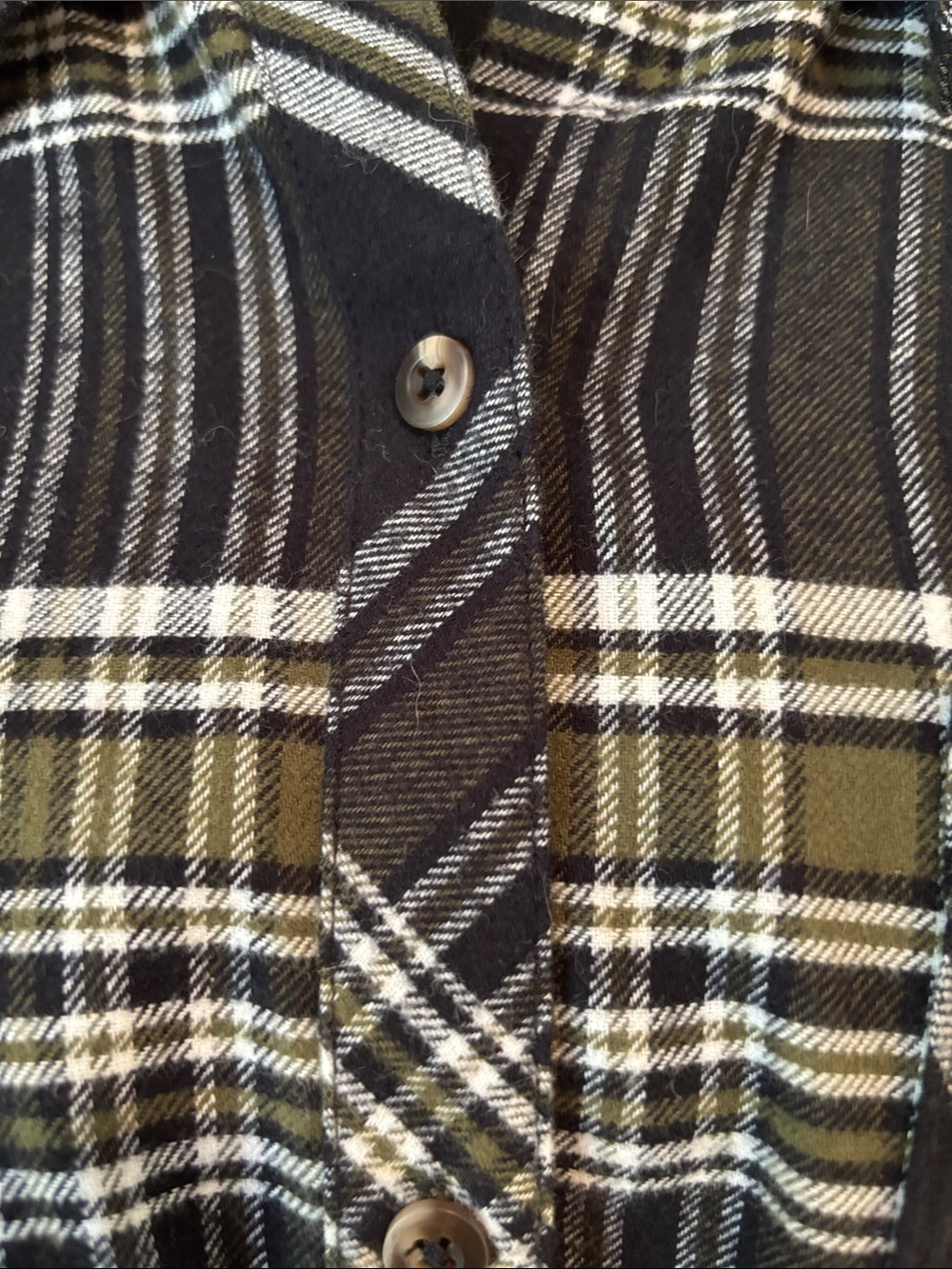 Natural Reflections Plaid Button Down Shirt - Picture 7 of 7